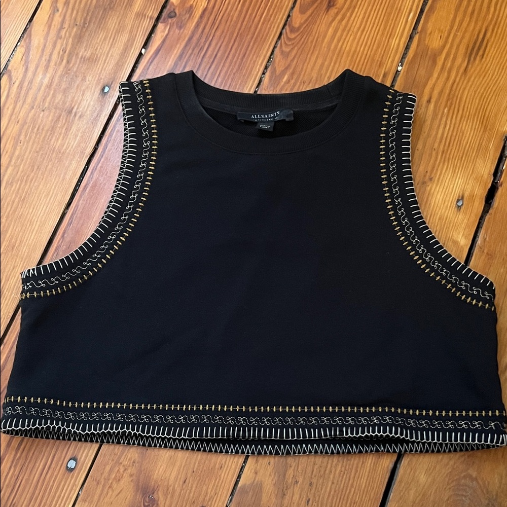 All Saints Lila top